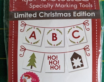 It's Sew Emma Alphabitties Limited Christmas Edition Specialty Marking Tools