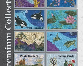 Anita Goodedesign Premium Collection Art Quilts Quilting Broderi CD & Bok