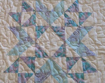 Pastell batik Wyoming Star bordslöpare