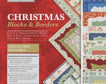 Anita Goodedesign Premium Collection Julblock och bårder Broderi CD & Bok