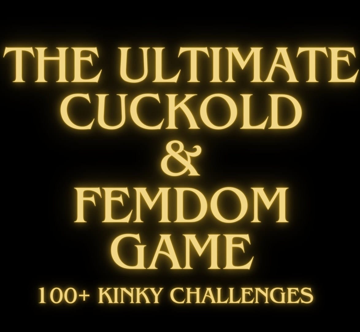 Ultimate Cuckold Game | 100+ Hotwife Femdom Bull Challenges - Etsy