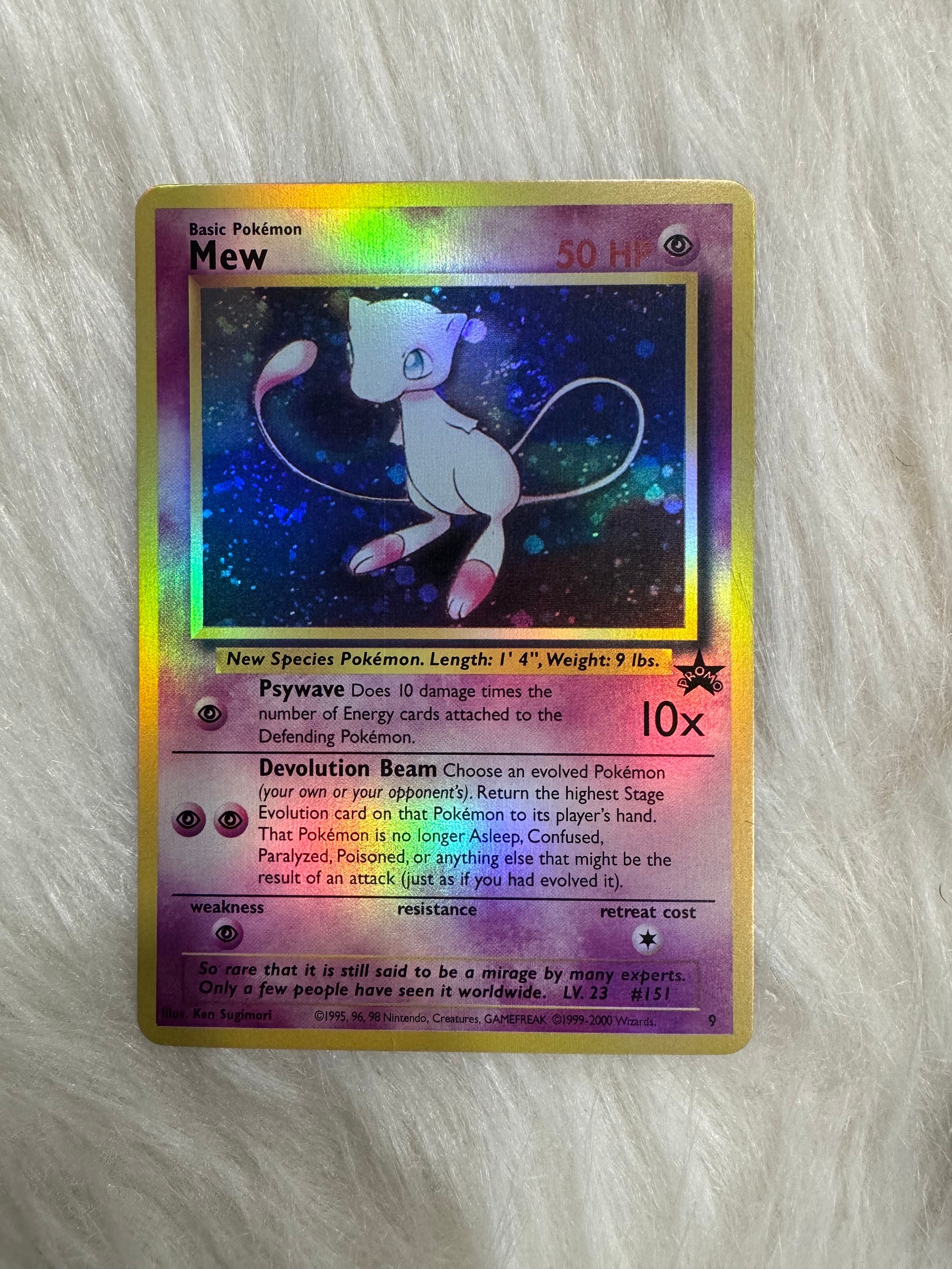 Mew - Promo Proxy Pokémon Card - Etsy