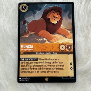 Mufasa - Betrayed Leader Proxy Card