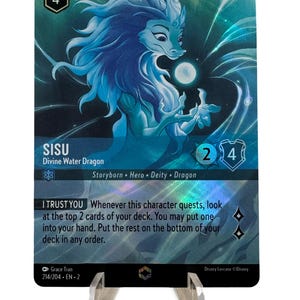 Sisu - Divine Water Dragon ( Enchanted) Proxy Card