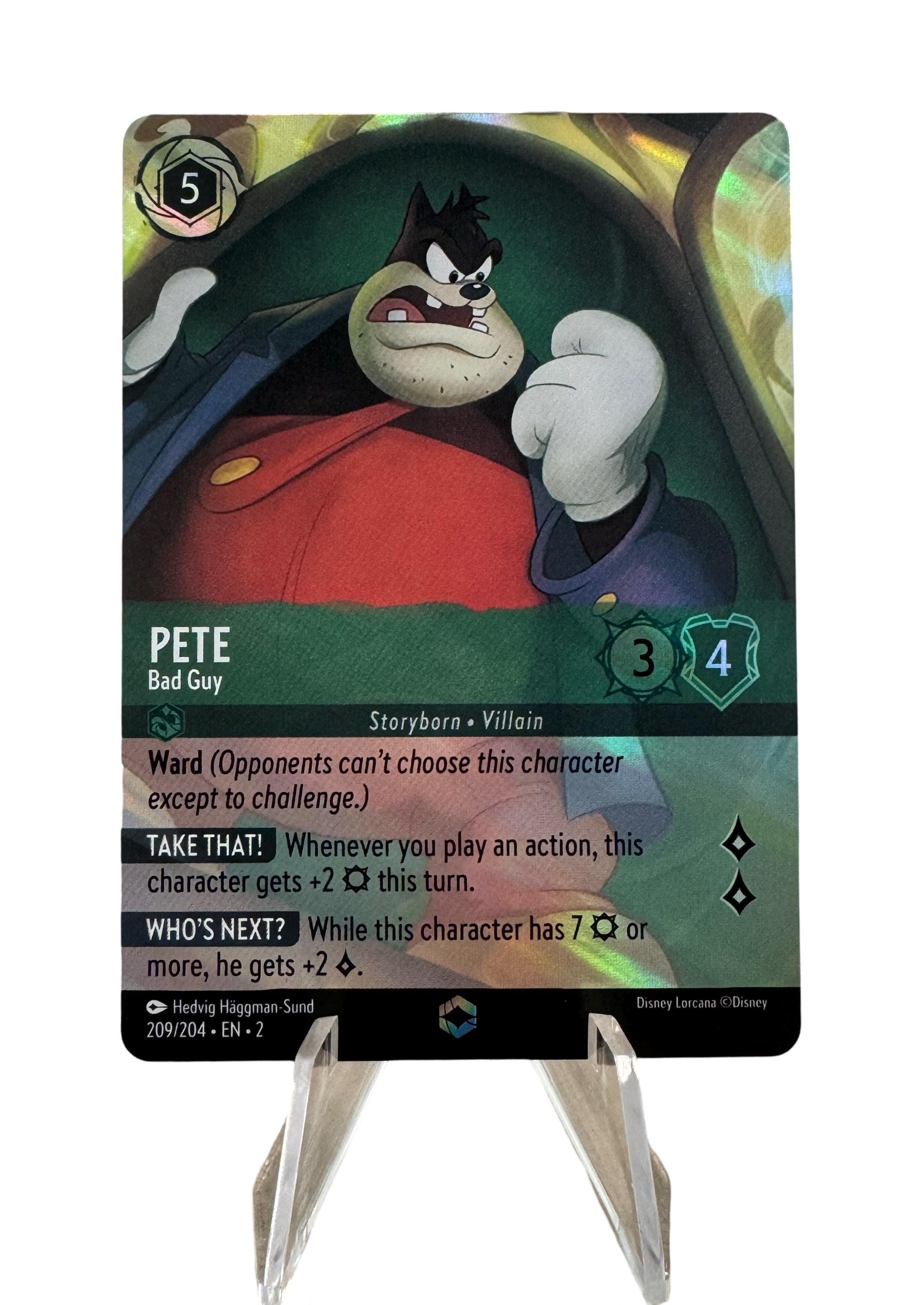 Lorcana Pete - Etsy