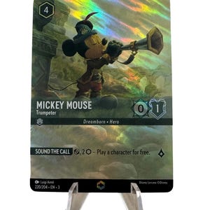 Mickey Mouse - Trumpeter ( Enchanted) Proxy Card