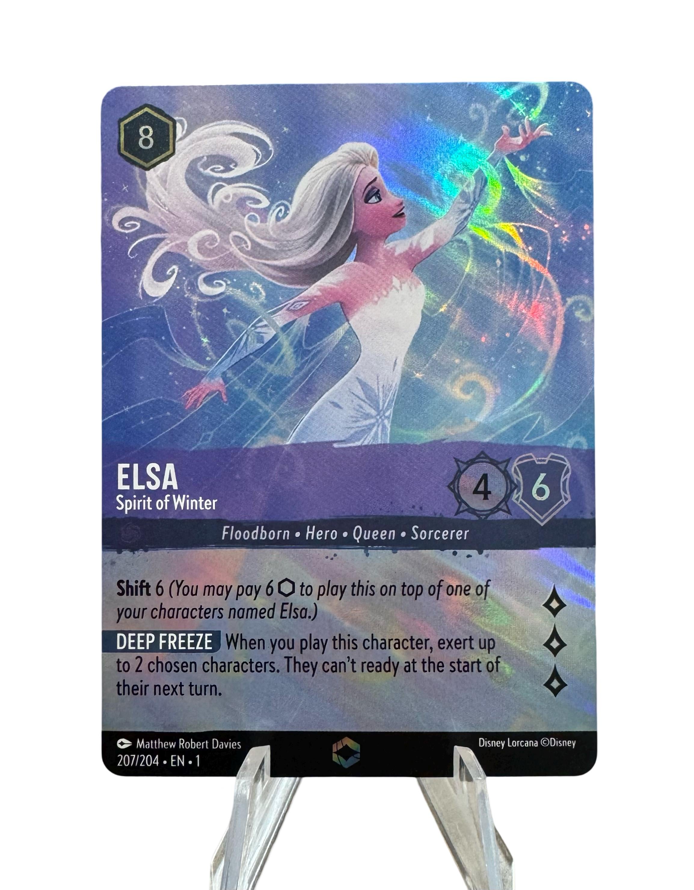 Elsa - Spirit of Winter ( Enchanted) Proxy Card - Etsy