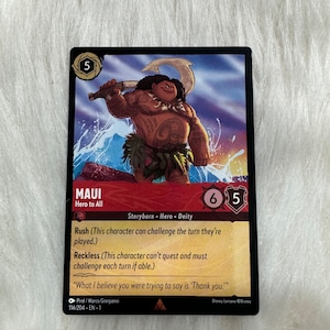 MAUI - Hero to All Proxy Card
