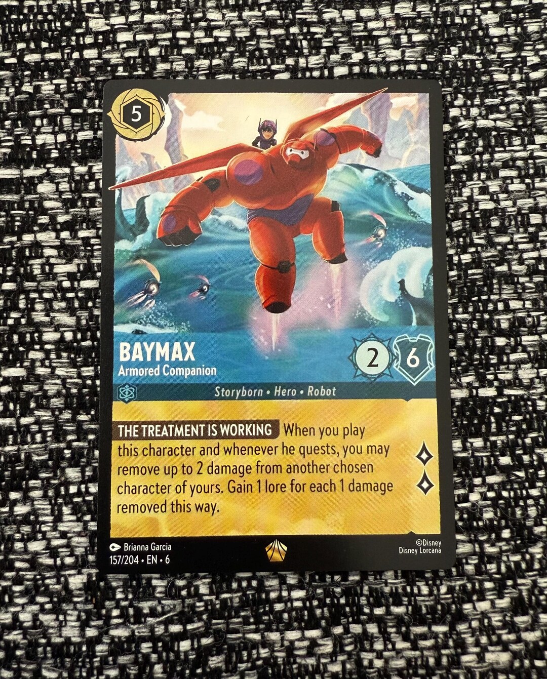 Baymax - Armored Companion Proxy Card - Etsy