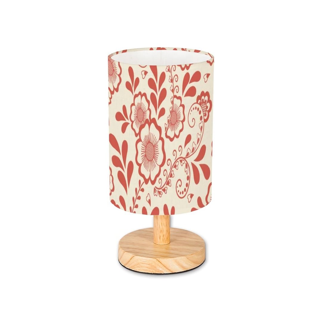 Table Lamp, Modern Table Lamp, Shade Lamp With Wood Base, Desk Lamp ...