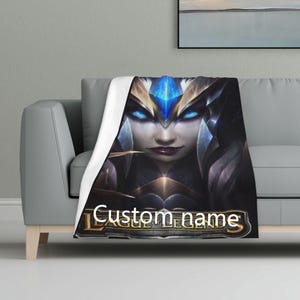 League of Legends Blanket Etsy Canada