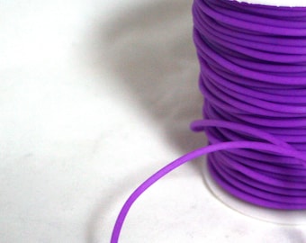 Silicone stitch holder cord tube 2m for knitting 2mm