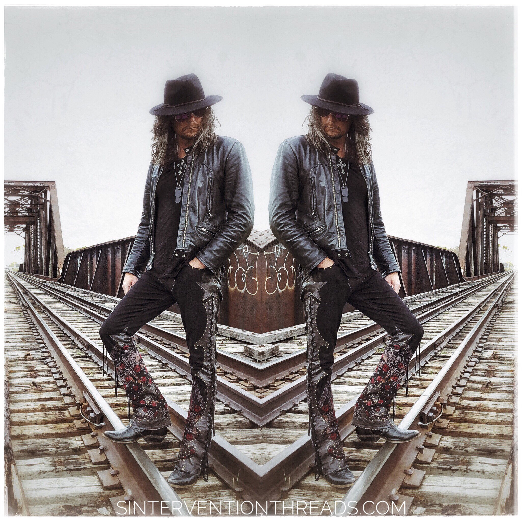 Man Rocker Look Rocker Fashion Men