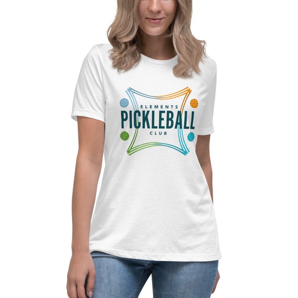 Elements Pickleball Club Women's Relaxed T-Shirt