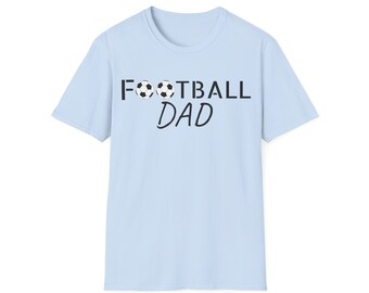 Camiseta unisex de papá de fútbol, camiseta unisex de papá de fútbol Jearsey, camiseta unisex de papá de fútbol