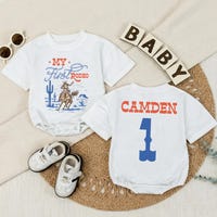 My First Rodeo Birthday | Cowboy Clipart | Western Baby Shower | Cowboy ...
