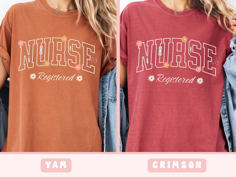 Registered Nurse Comfort Colors® Shirt, Registered Nurse Shirt, RN