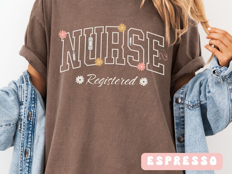 Registered Nurse Comfort Colors® Shirt, Registered Nurse Shirt, RN