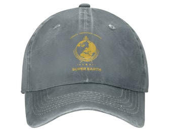 Trucker cap - Malevelon Creek Veteran - Buckleback Hat - Hell Divers Super Earth Diving Into Hell Baseball Cap - Hell Divers 2