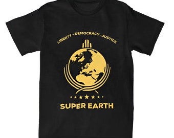 Camiseta Super Earth Buceando en el Infierno por la Libertad - para hombres - para mujeres