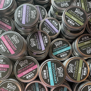 Natural Deodorant Cream with Magnesium, Zinc - Vegan, Handmade, Eco-Friendly - Essential Oils, Baking Soda Free, Aluminum Free