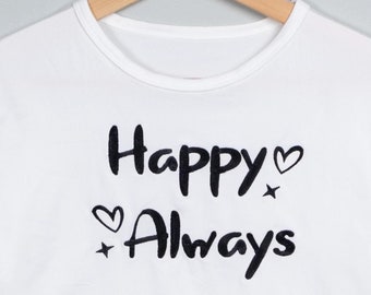Personalized Baby Tee Embroidered Y2K Clothing Baby Shirt for Women Trendy Y2k Fashion 2000s Shirt Preppy Coquette Tee with Name for Friends