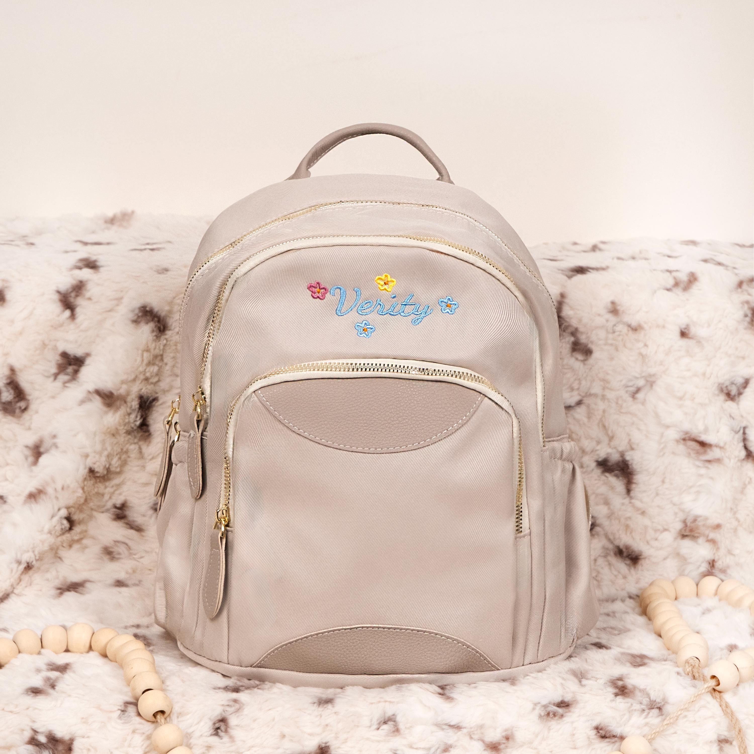 Embroidered Kids Backpack Custom Kindergarten Toddler Gifts Kids School ...
