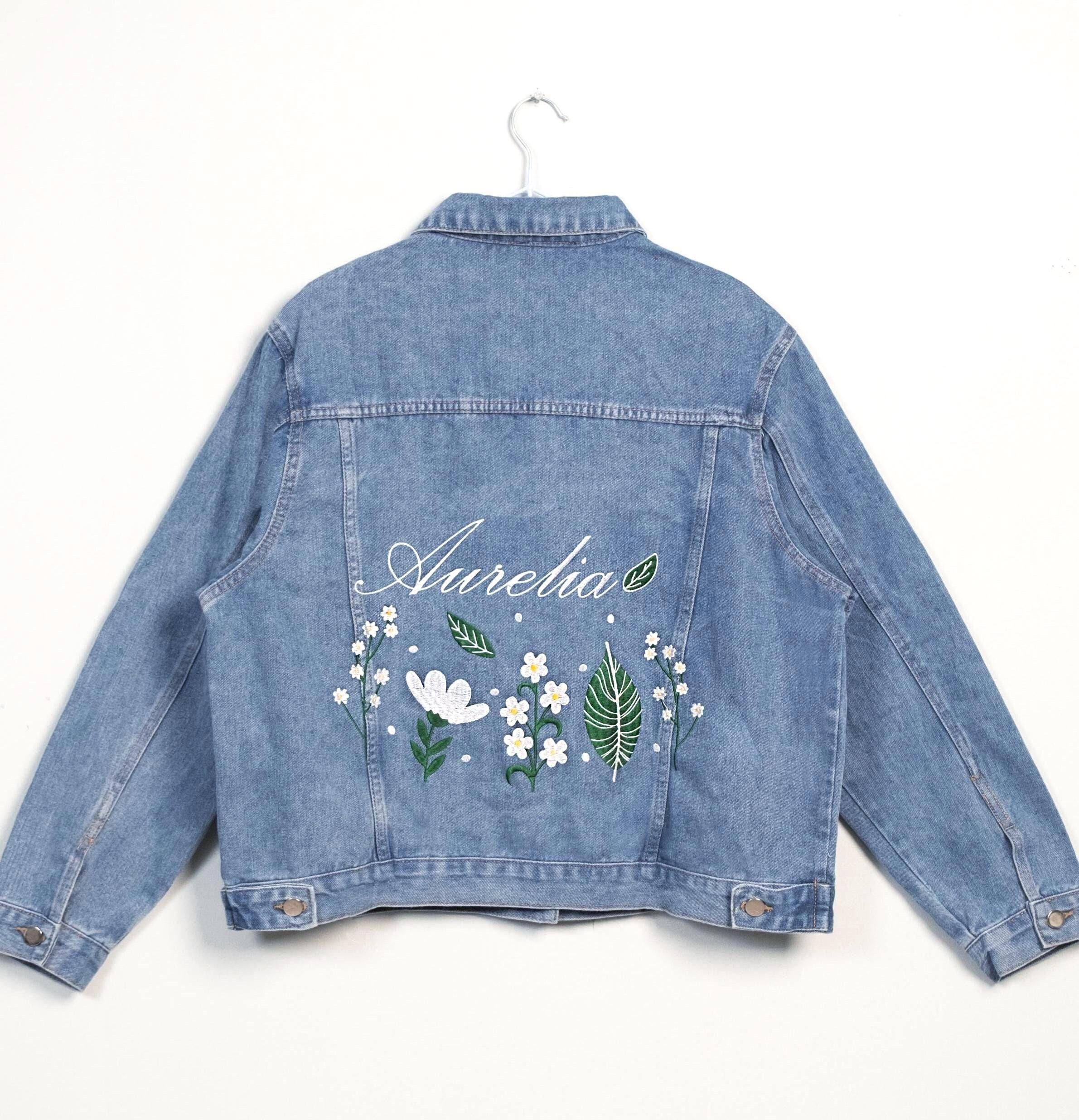 murral】 Ice flower embroidery jacket Murral Ice flower embroidery