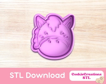 Horse Cookie Cutter STL File for 3D Printing (Digital Download)
