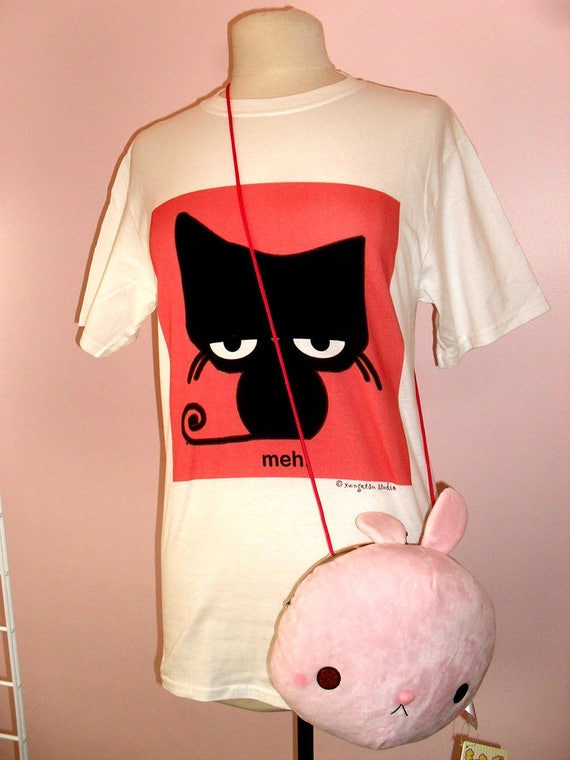 meh cat t shirt