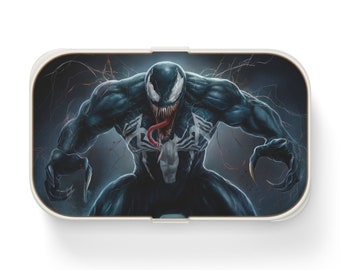 VENOM Lunch Box, Super-héros, Lunch Box, Lunch Box, Fan Item, Scolarisation, Cadeau, Anniversaire, Cadeau d'anniversaire