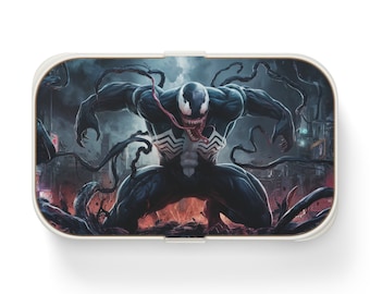 VENOM Lunch Box, Super-héros, Lunch Box, Lunch Box, Fan Item, Scolarisation, Cadeau, Anniversaire, Cadeau d'anniversaire