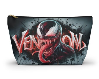 Neceser VENOM, superhéroe, neceser, vacaciones, diseño único, cumpleaños, regalo, artículo para fans,