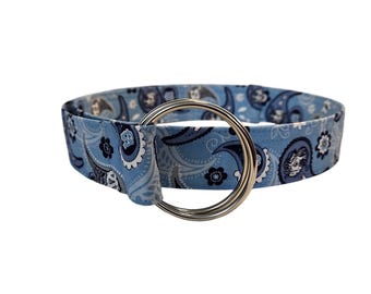 UNC Tarheel Fabric Belt