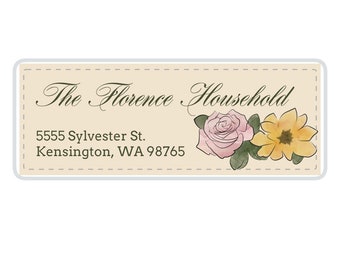 Custom Address Labels Made to Order 3 - Etsy