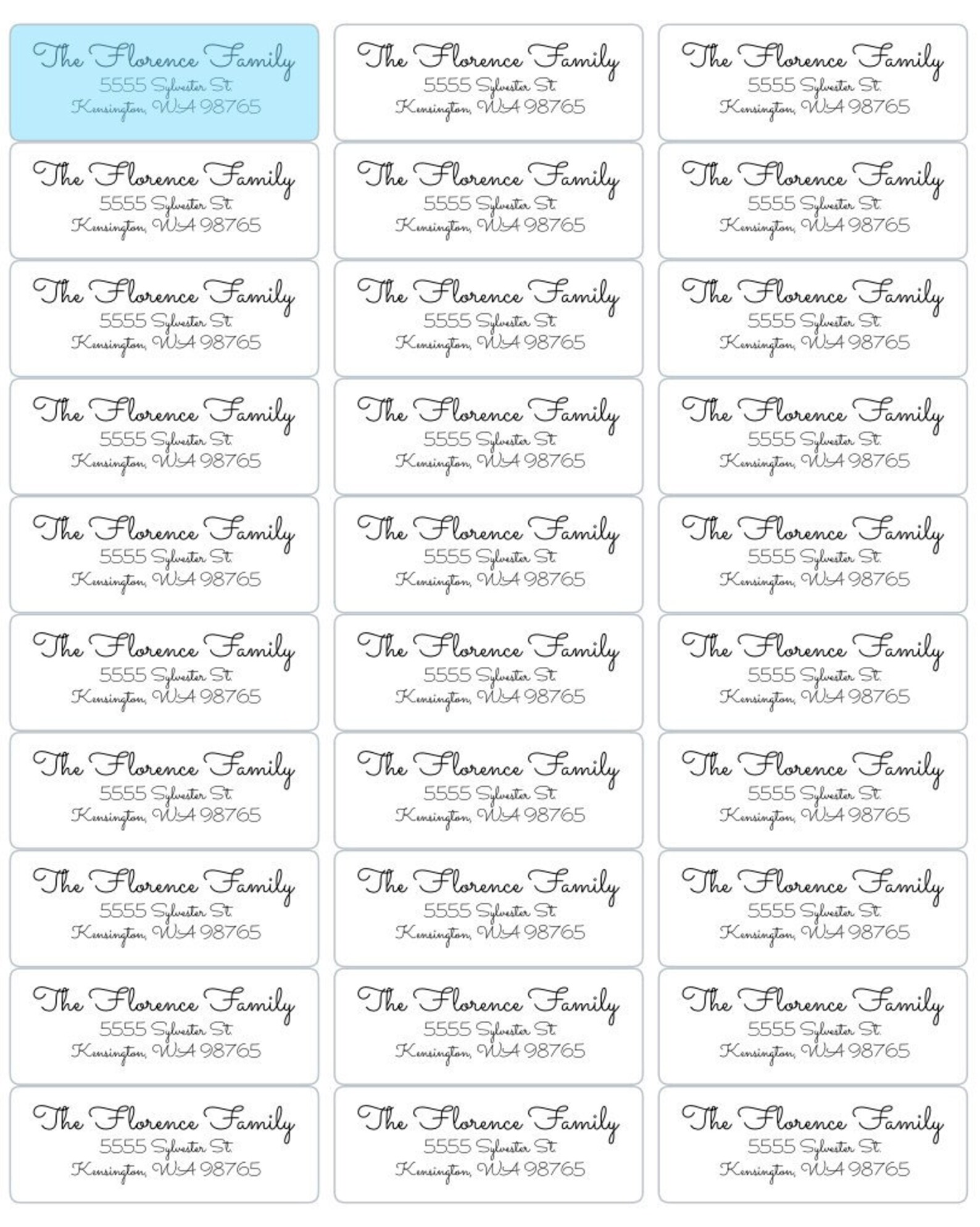 Custom Address Labels Made to Order 3 - Etsy