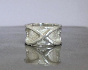 Black Goku Inspired Ring: Sterling Silver Anime Ring