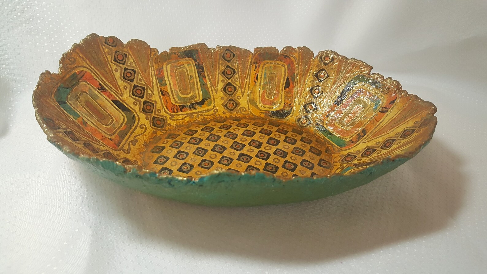 ARTIFACT Handmade Paper Clay Bowl from recycled paper Etsy