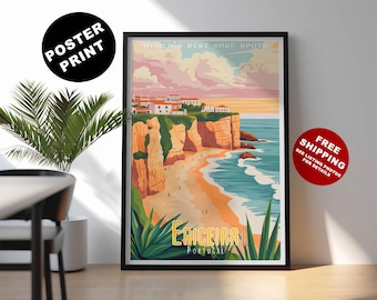 Ericeira Surf Poster: Portugal Strand Reise
