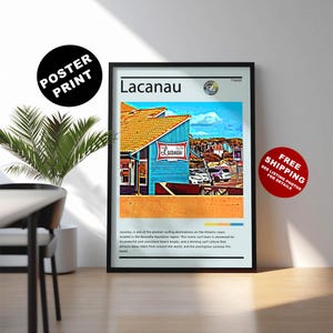 Frankreich Surf Reise Wandkunst - Lacanau Surf Druck - Südwest Frankreich Surf Poster - Lacanau Surf Reise Kunst