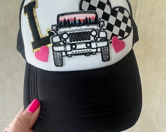 Custom Off-top Seitennähte mit Patches