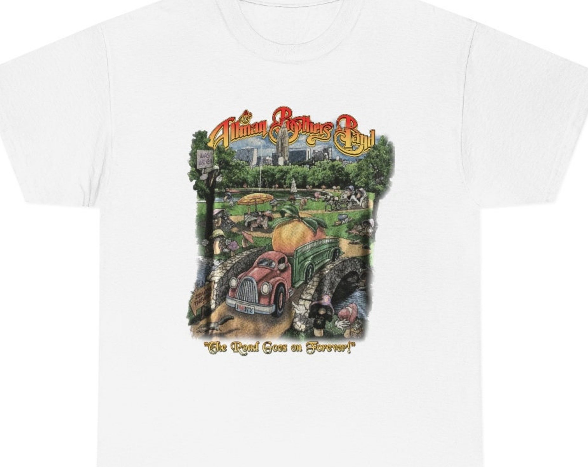 Discover Rare The Allman Brothers Band 80 90er T-Shirt