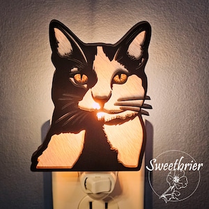 Midnight Whiskers Nightlight