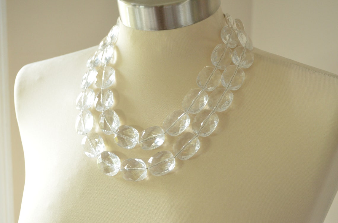 Bright Acrylic Necklace main image 1