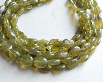 Olive Green Statement Necklace, Lucite Bead Necklace, Chunky Multi Strand, Gifts For Women - Lauren