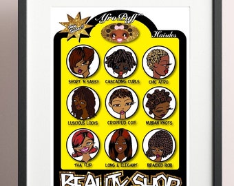 Beauty Shop Print