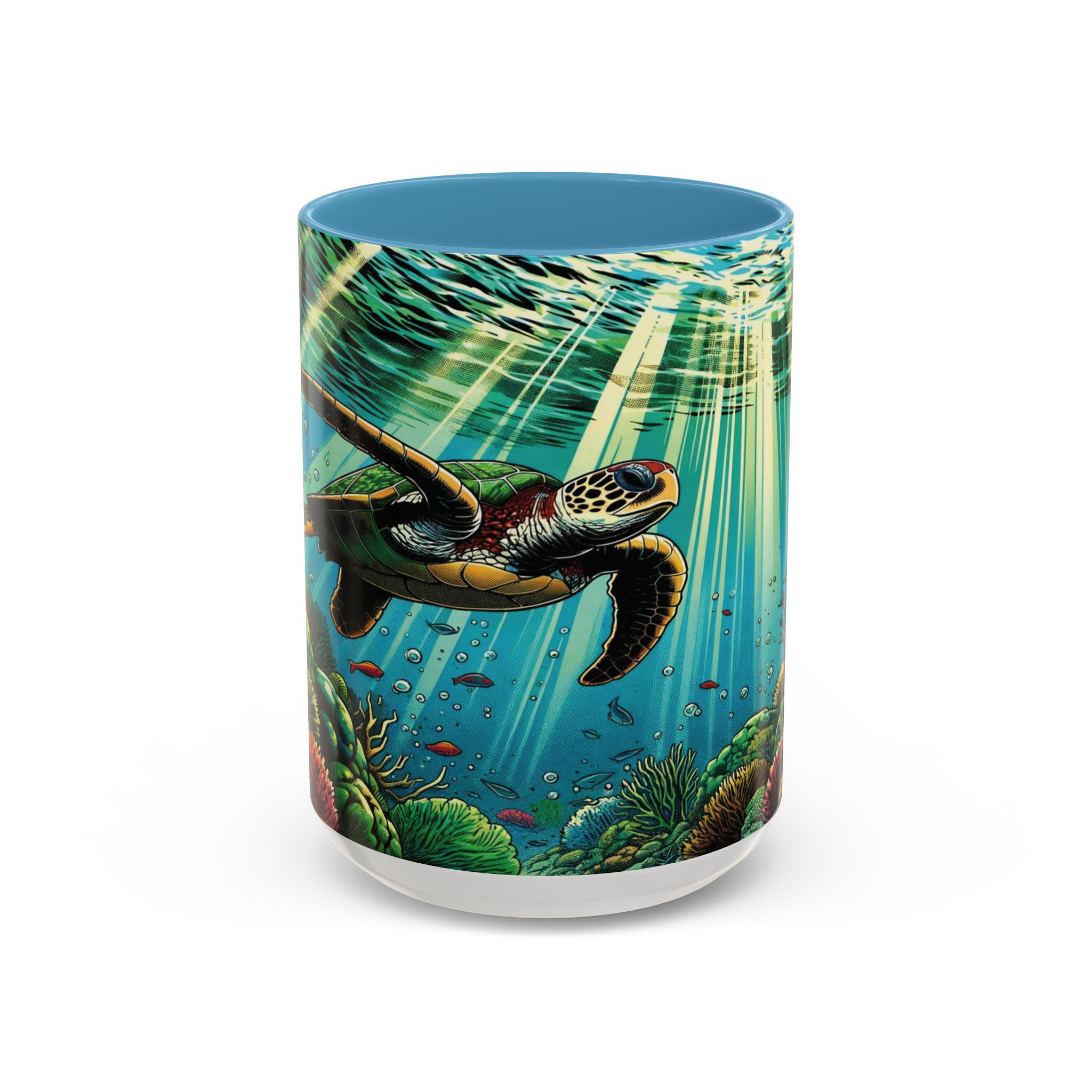 Turtle Shell Cups Olive Ridley Sea Turtle Tea Cup | Rare Marine Wildlife Gift | Ocean ...