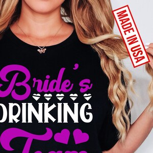 Bride Tribe T-Shirt: Bachelorette Matching Shirt, Wedding Party Tee