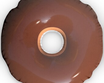 Perfect Gift for a new House, or simply enhance your House Style, Donut Shape Pillow, For Donuts eater and Dunking Donut Fan