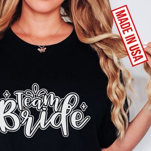 Personalized Bride Tribe T-Shirt: Wedding Party Gift